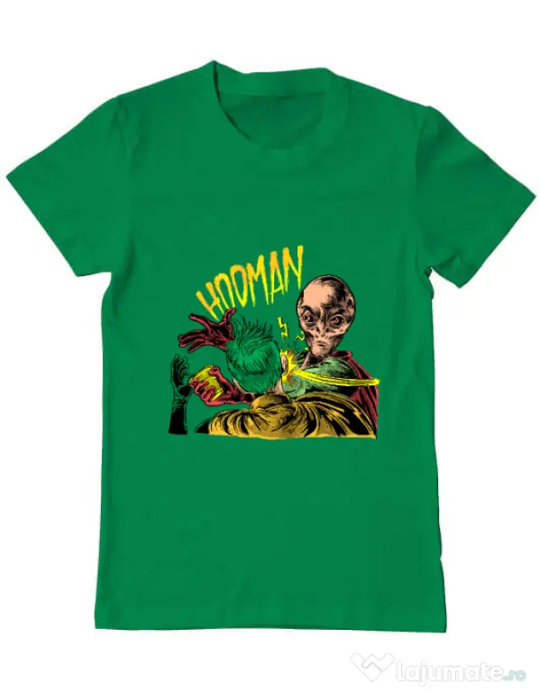Tricou ADLER barbat Hooman Verde mediu