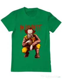 Tricou ADLER barbat I'm Lovin IT Verde mediu
