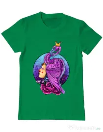 Tricou ADLER barbat Queen Verde mediu