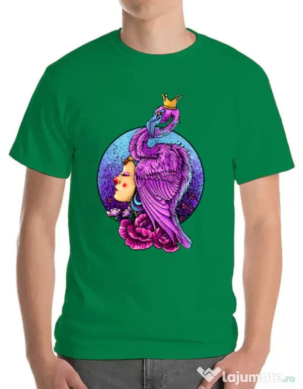 Tricou ADLER barbat Queen Verde mediu
