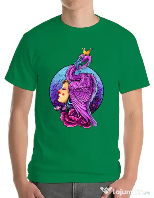 Tricou ADLER barbat Queen Verde mediu