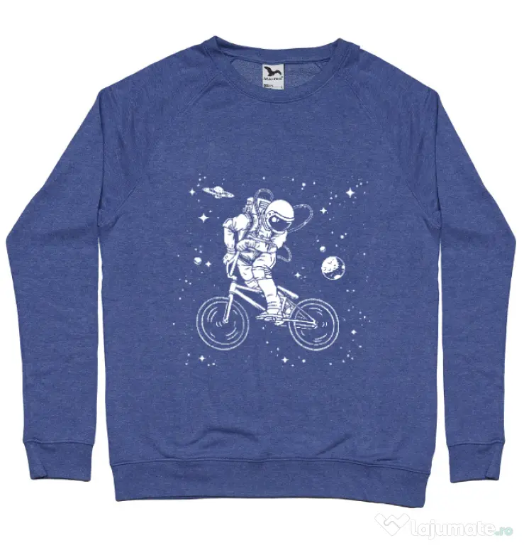 Bluza ADLER barbat Astronaut Bmx Albastru melanj