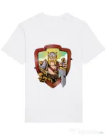 Tricou STANLEY STELLA barbat The Barbarian Alb