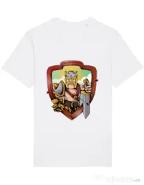 Tricou STANLEY STELLA barbat The Barbarian Alb