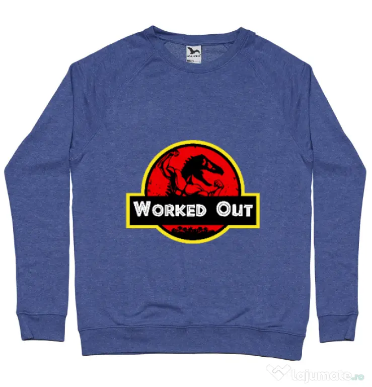 Bluza ADLER barbat Worked Out Albastru melanj