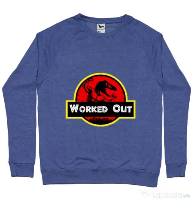 Bluza ADLER barbat Worked Out Albastru melanj