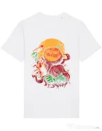 Tricou STANLEY STELLA barbat Pumpkinhead Butcher Alb