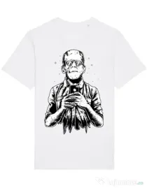 Tricou STANLEY STELLA barbat Franselfiestein Alb