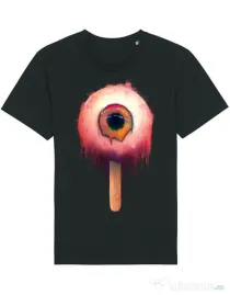 Tricou STANLEY STELLA barbat Eyesicle Negru