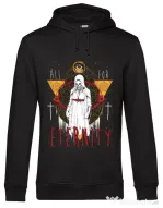 Hoodie barbat cu gluga All for eterniry Negru