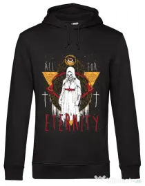 Hoodie barbat cu gluga All for eterniry Negru