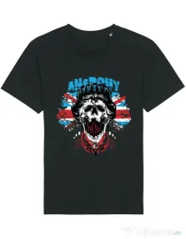 Tricou STANLEY STELLA barbat Anarchy queen Negru