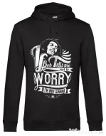 Hoodie barbat cu gluga Bob tells me Negru