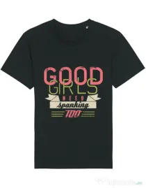 Tricou STANLEY STELLA barbat Good girls need spanking Negru