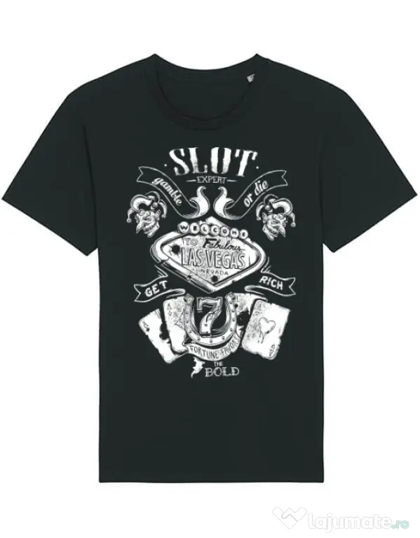 Tricou STANLEY STELLA barbat Las vegas Negru