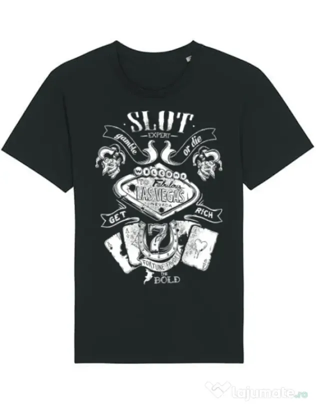Tricou STANLEY STELLA barbat Las vegas Negru