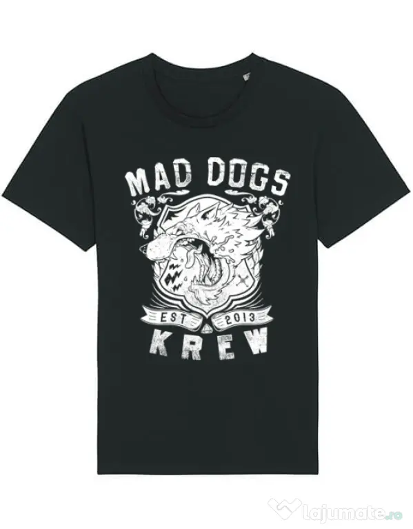 Tricou STANLEY STELLA barbat Mad dogs krew Negru
