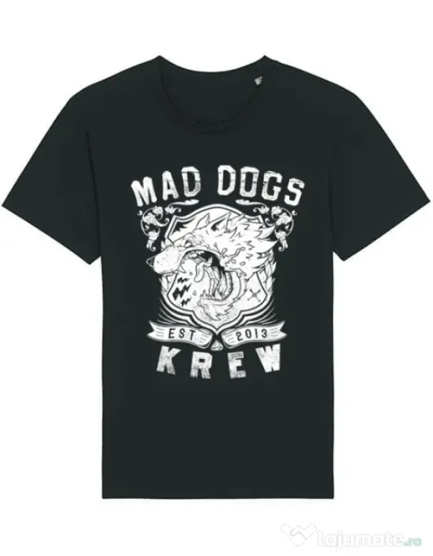 Tricou STANLEY STELLA barbat Mad dogs krew Negru