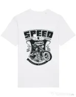 Tricou STANLEY STELLA barbat Speed and power Alb