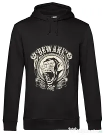 Hoodie barbat cu gluga Urban monkey Negru