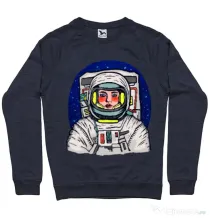 Bluza ADLER barbat I need some space Denim inchis