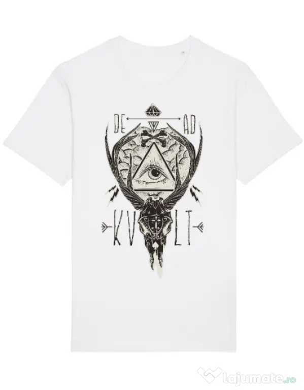 Tricou STANLEY STELLA barbat Dead kult Alb