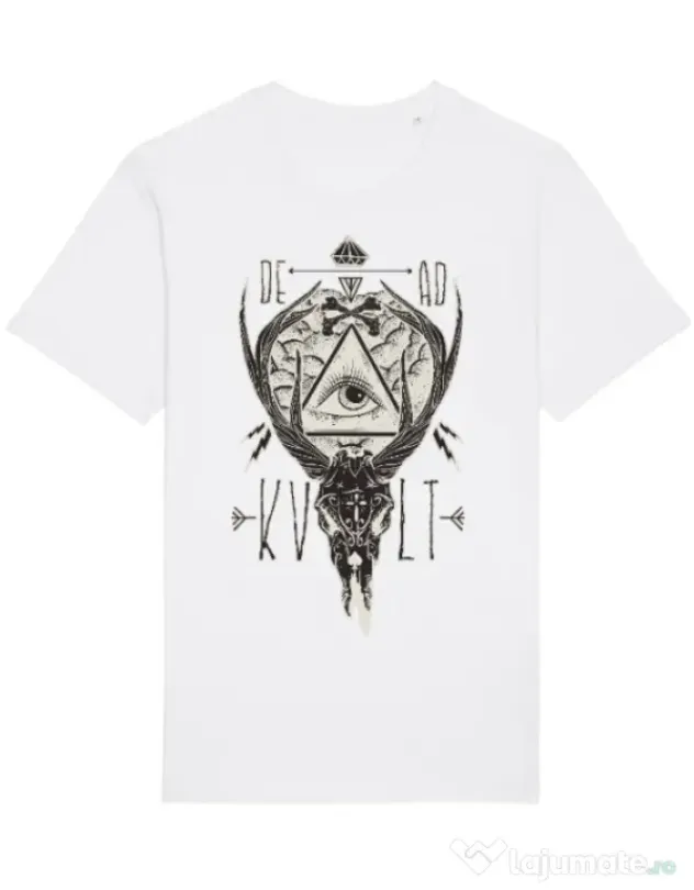 Tricou STANLEY STELLA barbat Dead kult Alb