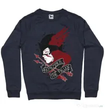 Bluza ADLER barbat Remember the fallen Denim inchis