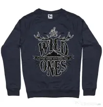 Bluza ADLER barbat The Wild Ones Denim inchis