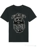 Tricou STANLEY STELLA barbat Can i buy you a beard Negru