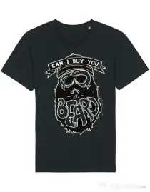 Tricou STANLEY STELLA barbat Can i buy you a beard Negru