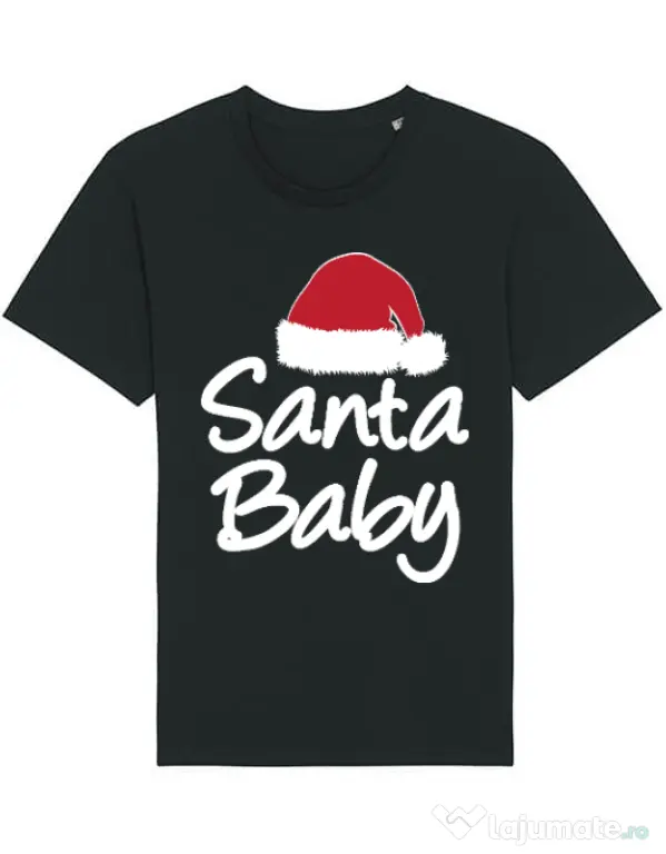 Tricou STANLEY STELLA barbat Santa baby Negru