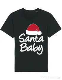 Tricou STANLEY STELLA barbat Santa baby Negru