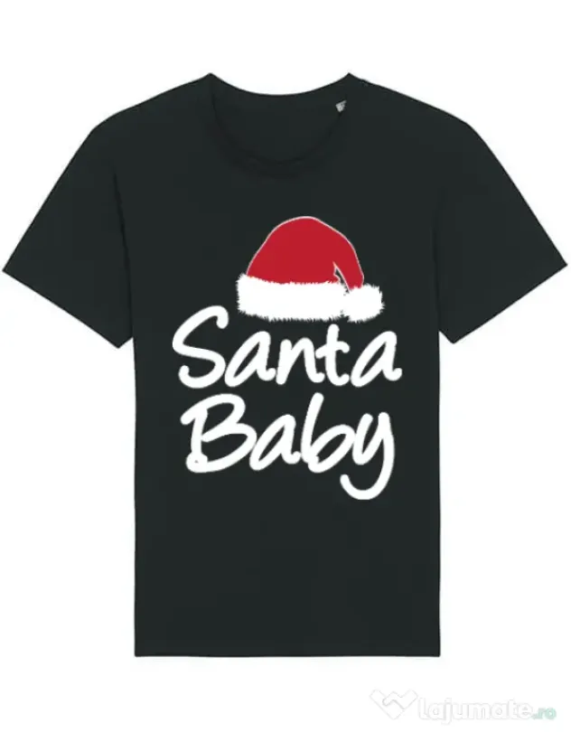 Tricou STANLEY STELLA barbat Santa baby Negru
