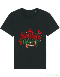 Tricou STANLEY STELLA barbat Santas favorite Negru