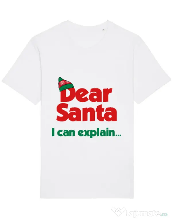 Tricou STANLEY STELLA barbat I can explain Alb