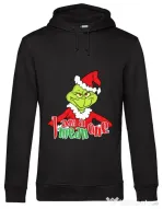 Hoodie barbat cu gluga Mean one Negru