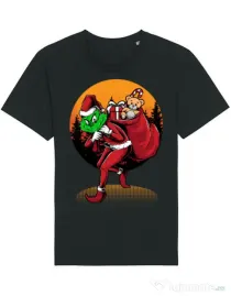 Tricou STANLEY STELLA barbat Grinch stole Christmas Negru