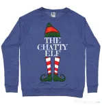 Bluza ADLER barbat The chatty elf Albastru melanj