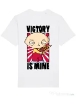 Tricou STANLEY STELLA barbat Victory is mine Alb