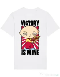 Tricou STANLEY STELLA barbat Victory is mine Alb