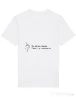 Tricou STANLEY STELLA barbat Nu stiu a dansa Alb