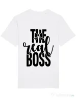 Tricou STANLEY STELLA barbat The real boss Alb