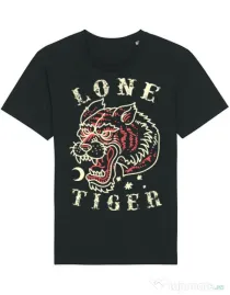 Tricou STANLEY STELLA barbat Lone tiger Negru