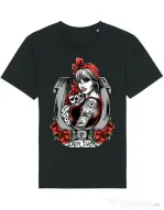 Tricou STANLEY STELLA barbat Lady luck Negru