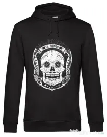 Hoodie barbat cu gluga El gringo Negru
