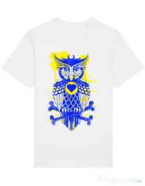 Tricou STANLEY STELLA barbat Owl Alb