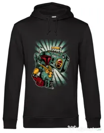 Hoodie barbat cu gluga Ghetobobaster Negru