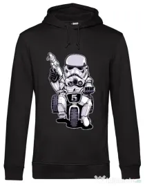Hoodie barbat cu gluga Little tooper Negru