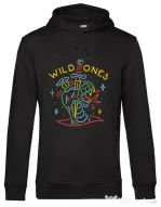 Hoodie barbat cu gluga Wild ones Negru